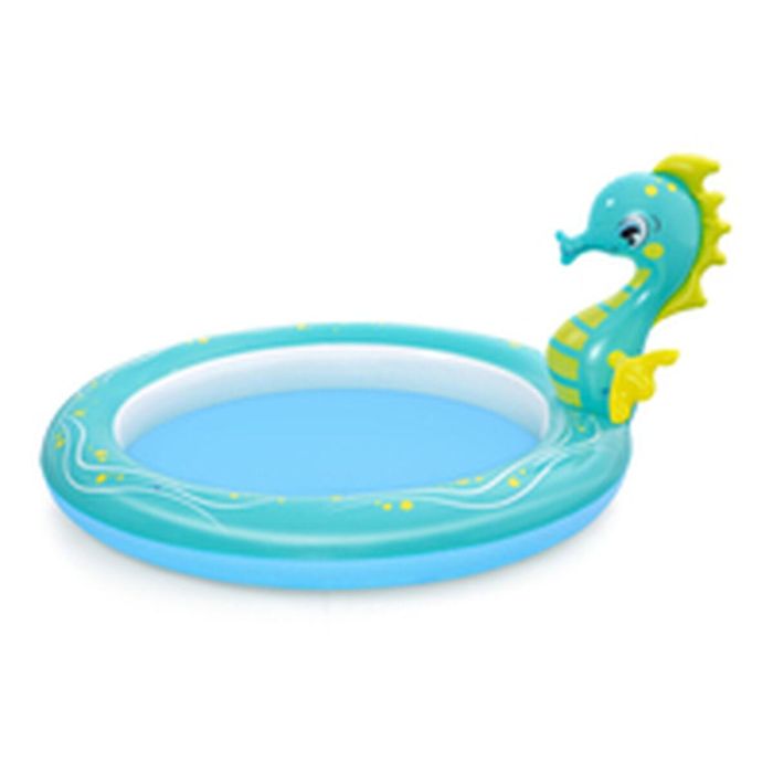 Bestway Piscina Hinchable Infantil Chorro Caballito 188x160x86 cm +2 Años Jardin 53114 1