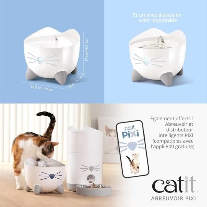 Fuente de agua automática para gatos CAT IT - 2,5 L - Blanco 5 Fuente de agua automática para gatos CAT IT - 2,5 L - Blanco 5
