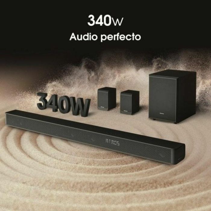 Barra de Sonido Hisense AX5100G 340W Negro 6 Barra de Sonido Hisense AX5100G 340W Negro 6