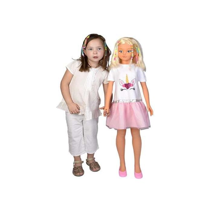 Muñeca rosaura ¡¡le crece el pelo para poder hacerle mil peinados!! 105cm. Muñeca rosaura ¡¡le crece el pelo para poder hacerle mil peinados!! 105cm.