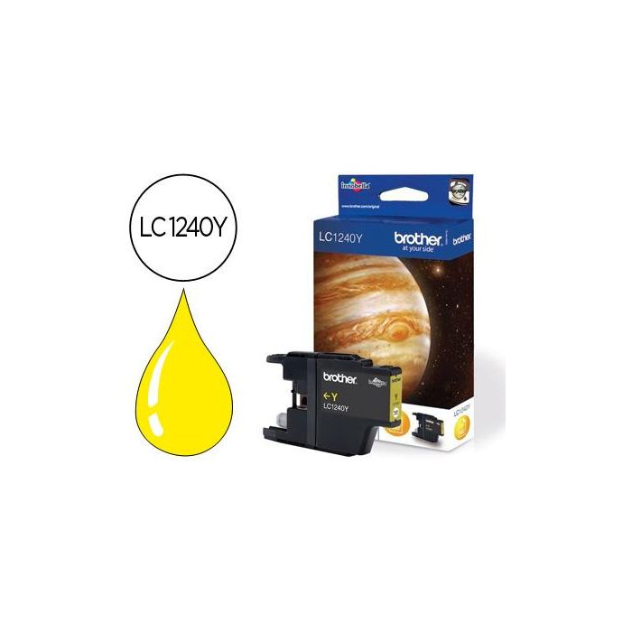 Ink-Jet Brother Lc-1240Y Amarillo -600Pag- Mfc-J6510Dw Mfc-J6710Dw Mfc-J6910Dw