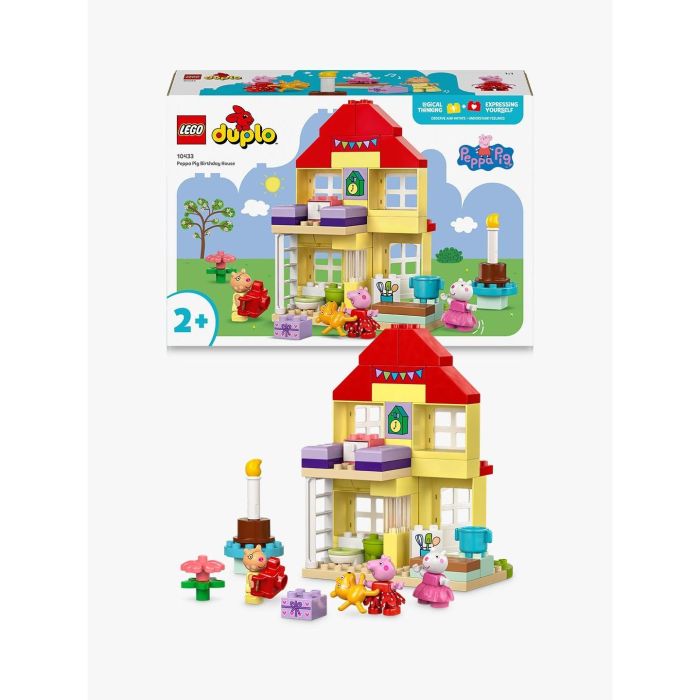 LEGO 10433 DUPLO Fiesta Cumpleaños Peppa Pig Juguete Construcción Niños 2 Años 3