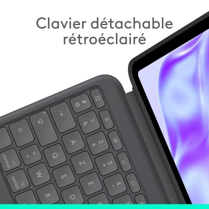Logitech LOG5099206123090 Funda con teclado Combo Touch para iPad Pro de 13 pulgadas (M4) (2024) 2