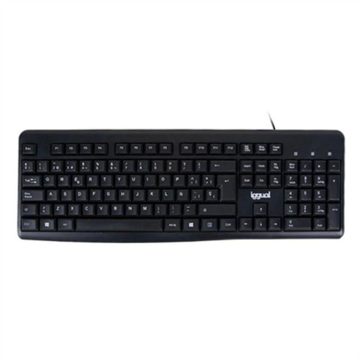 Teclado iggual CK-BASIC2-105T Qwerty Español 0 Teclado iggual CK-BASIC2-105T Qwerty Español 0