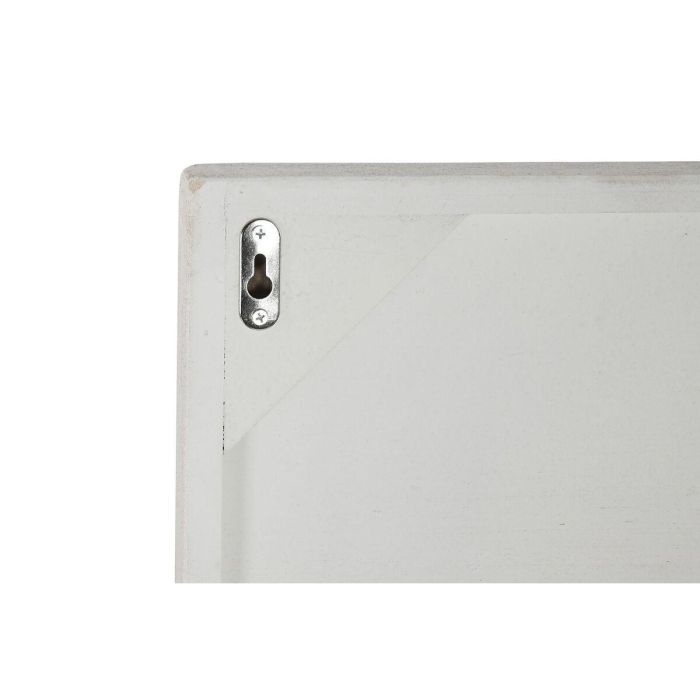 DKD Home Decor Decoración Pared Scandi Blanco Natural 120x120 cm Set de 2 1 DKD Home Decor Decoración Pared Scandi Blanco Natural 120x120 cm Set de 2 1