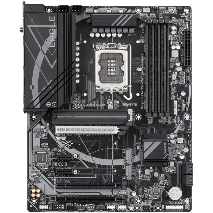 GIGABYTE Z790 EAGLE AX Placa Base - Socket LGA 1700, DDR5, Wi-Fi 6E, LAN 2.5GbE, Soporta CPUs Intel Core 14ª Gen 1 GIGABYTE Z790 EAGLE AX Placa Base - Socket LGA 1700, DDR5, Wi-Fi 6E, LAN 2.5GbE, Soporta CPUs Intel Core 14ª Gen 1