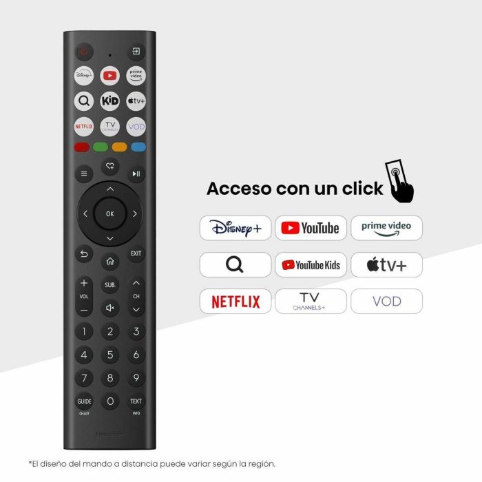 Hisense 40A4Q Smart TV 40" Full HD (101.6 cm) con WiFi, HDR, DLED, VIDAA U8.5 y DVB-T2/C/S2 Negro 6 Hisense 40A4Q Smart TV 40" Full HD (101.6 cm) con WiFi, HDR, DLED, VIDAA U8.5 y DVB-T2/C/S2 Negro 6