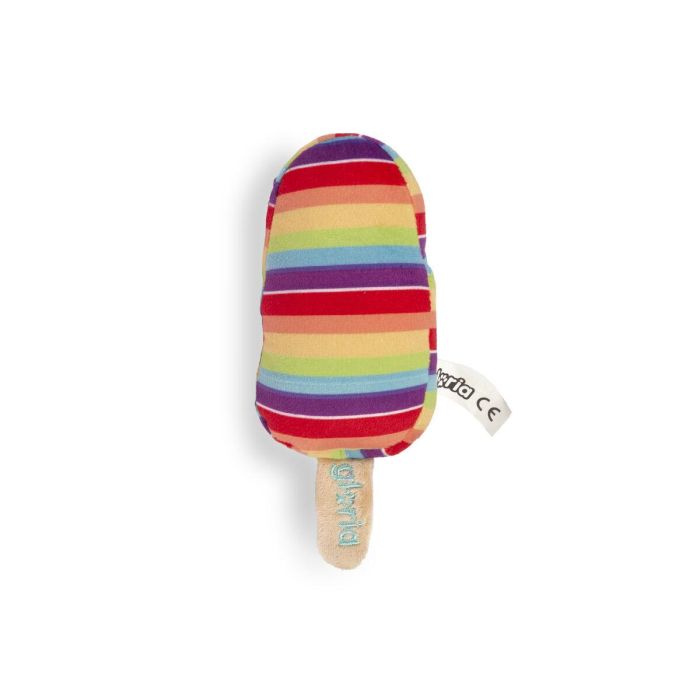 Peluche para perros Gloria RAINWBOW Blanco Poliéster Polipropileno Peluche para perros Gloria RAINWBOW Blanco Poliéster Polipropileno