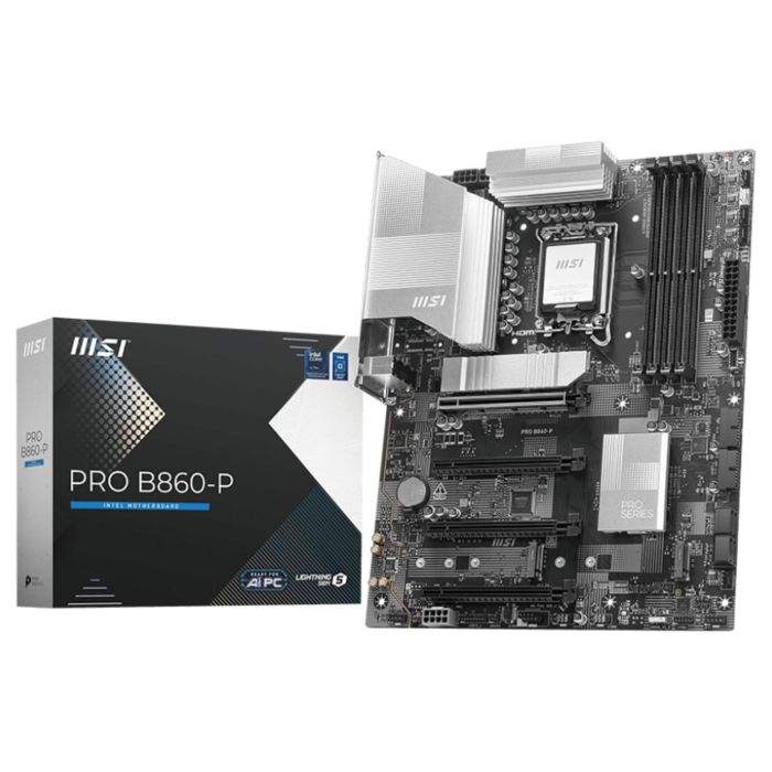 Msi Placa Base Pro B860-P ATX Intel B860 0 Msi Placa Base Pro B860-P ATX Intel B860 0