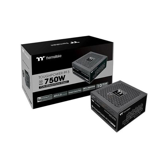 Thermaltake Toughpower PF3 Fuente de Alimentación ATX 3.0 750W 80 PLUS Platinum Modular para PC