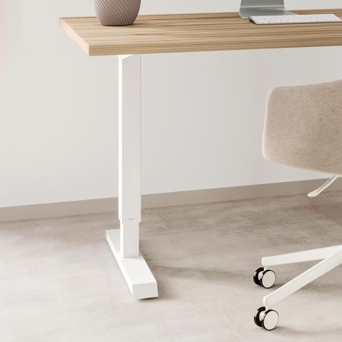 Emuca Mesa motorizada regulable en altura Lift Table, Acero, Pintado blanco 2 Emuca Mesa motorizada regulable en altura Lift Table, Acero, Pintado blanco 2
