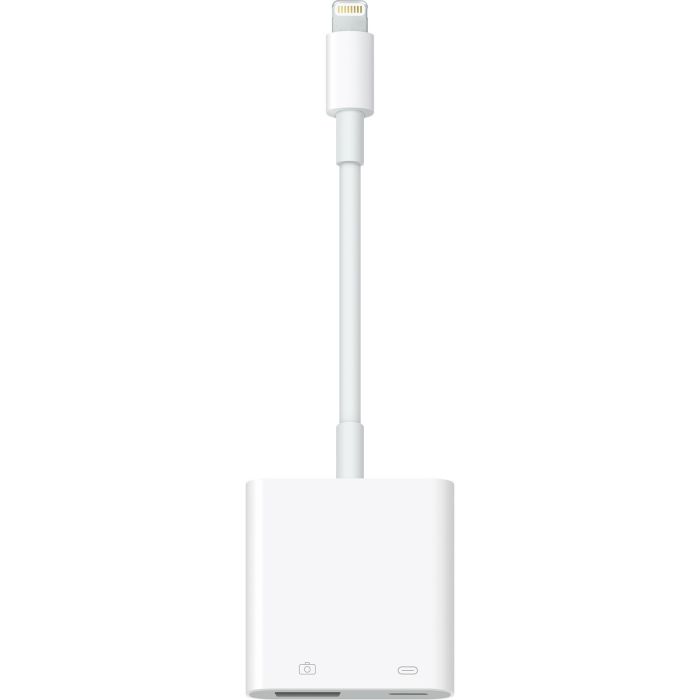 Apple APP0195949587696 Adaptador Lightning a USB 3 para Cámara 0 Apple APP0195949587696 Adaptador Lightning a USB 3 para Cámara 0