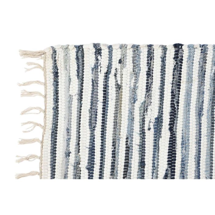 Alfombra Home ESPRIT Azul Blanco 160 x 230 x 0,5 cm 3 Alfombra Home ESPRIT Azul Blanco 160 x 230 x 0,5 cm 3