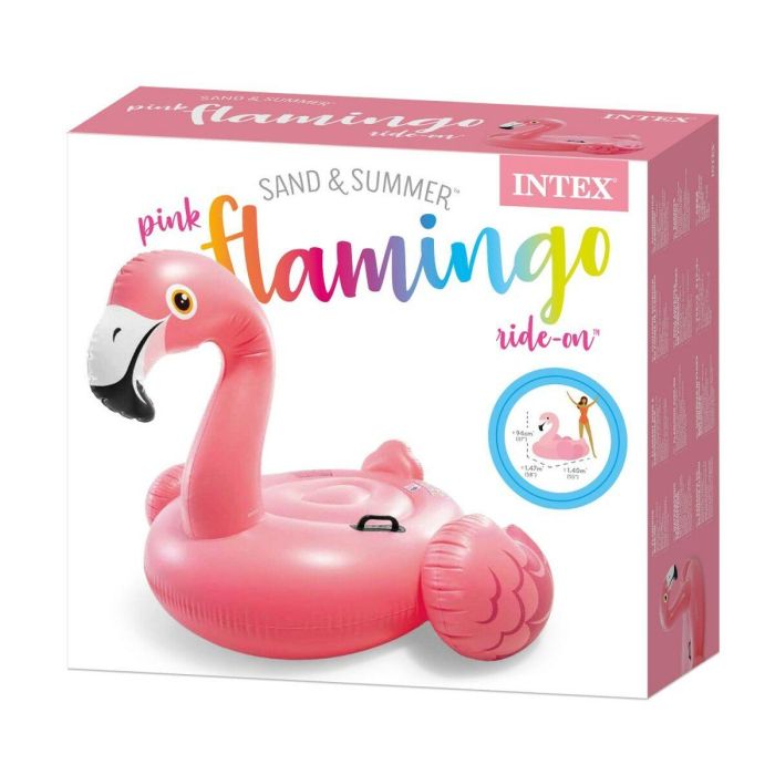 Flamenco Hinchable Intex Rosa 14,7 x 9,4 x 14 cm (4 Unidades) 1 Flamenco Hinchable Intex Rosa 14,7 x 9,4 x 14 cm (4 Unidades) 1