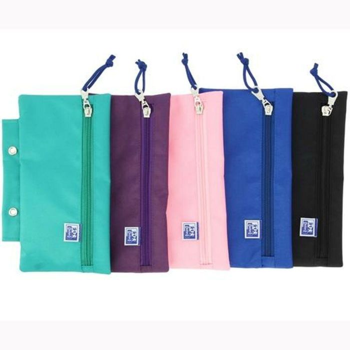 Estuche Escolar Oxford eBinder Multicolor 22 x 13 cm (5 Unidades) 1 Estuche Escolar Oxford eBinder Multicolor 22 x 13 cm (5 Unidades) 1