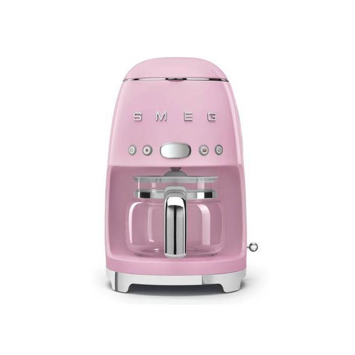 Smeg DCF02PKEU Cafetera de Goteo 50's Style Rosa