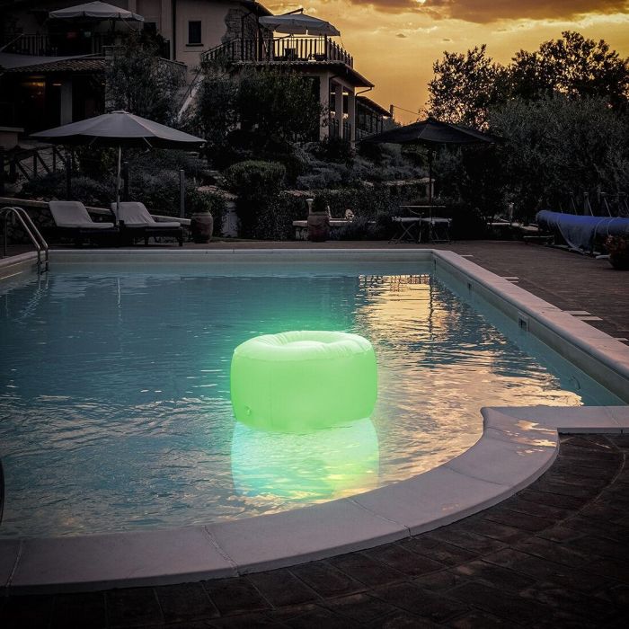 Asiento Hinchable con LED Multicolor y Mando a Distancia Pulight InnovaGoods 7