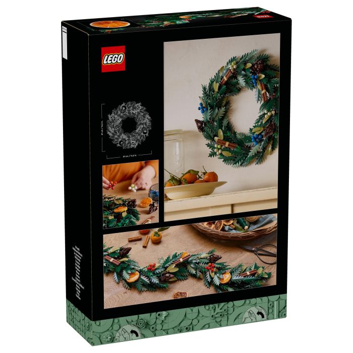 LEGO Art Corona de Navidad, Juego de Construcción, 1194 Piezas, Multicolor, 18+