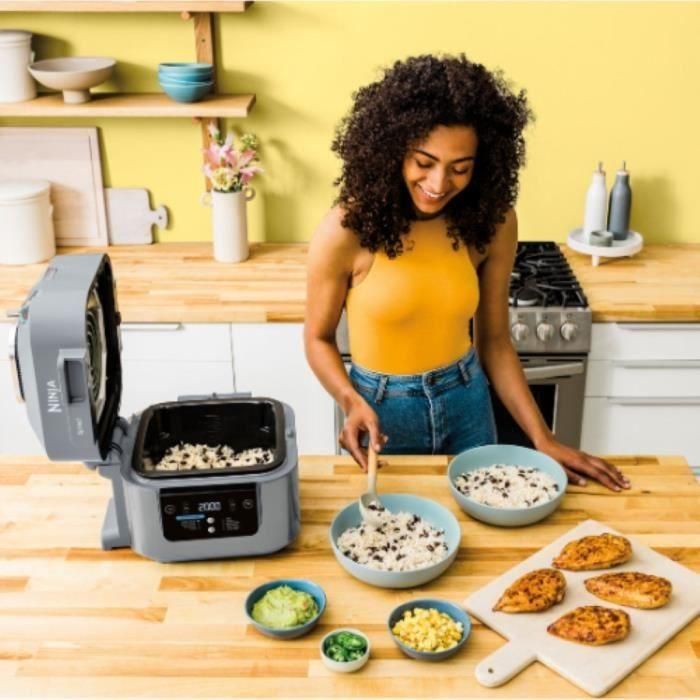 Freidora sin aceite - Ninja Speedi - ON400EU - Olla rápida 10 en 1, Air Fryer, Air Fryer, Multicooker - 5,7 L 2 Freidora sin aceite - Ninja Speedi - ON400EU - Olla rápida 10 en 1, Air Fryer, Air Fryer, Multicooker - 5,7 L 2