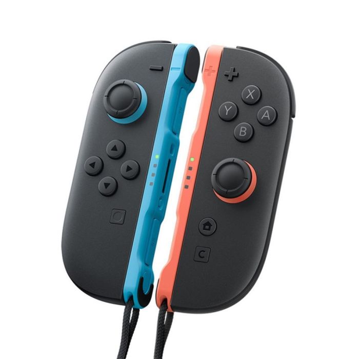 Nintendo Joy-Con 2 para Nintendo Switch 2 - Control de movimiento, Vibración HD 2, Botón C, Modo ratón - Incluye 2 Joy-Con y correas