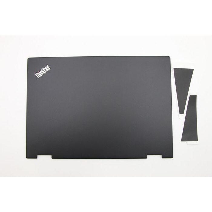 Lenovo LCD back cover for Lenovo ThinkPad X390 Yoga models 20NN and 20NQ, ensuring structural integrity and protection. Lenovo LCD back cover for Lenovo ThinkPad X390 Yoga models 20NN and 20NQ, ensuring structural integrity and protection.
