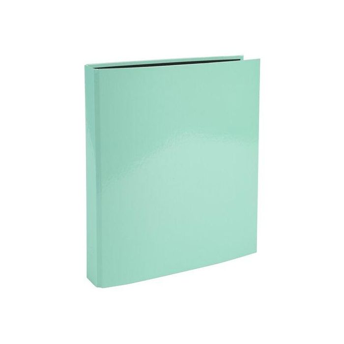 Carpeta De Anillas Exacompta Aquarel Carton Forrado A4 4 An.25Mm Verde