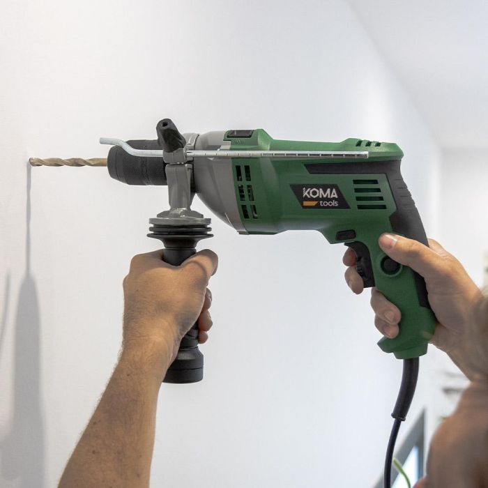 Koma Tools Taladro Percutor TP-750 750W con Portabrocas Metálico de 13 mm y Velocidad Regulable hasta 3000 RPM 3