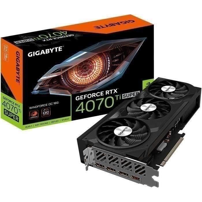 GIGABYTE - Tarjeta gráfica - AORUS GeForce RTX 4070 SUPER MASTER 12G