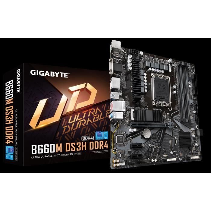 Placa Base Gigabyte B650M DS3H AMD B650 AMD AM5 3