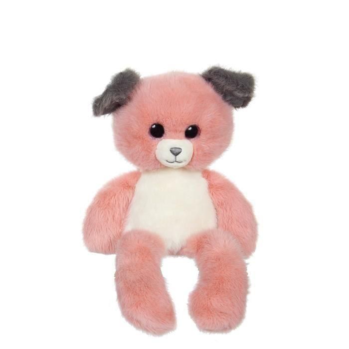 Peluche Perro Leggies - GIPSY TOYS - Rosa y Gris, 48 cm