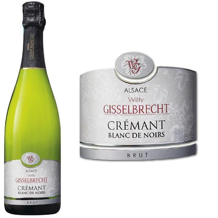 Crémant Gisselbrecht Blanc de Noirs x1