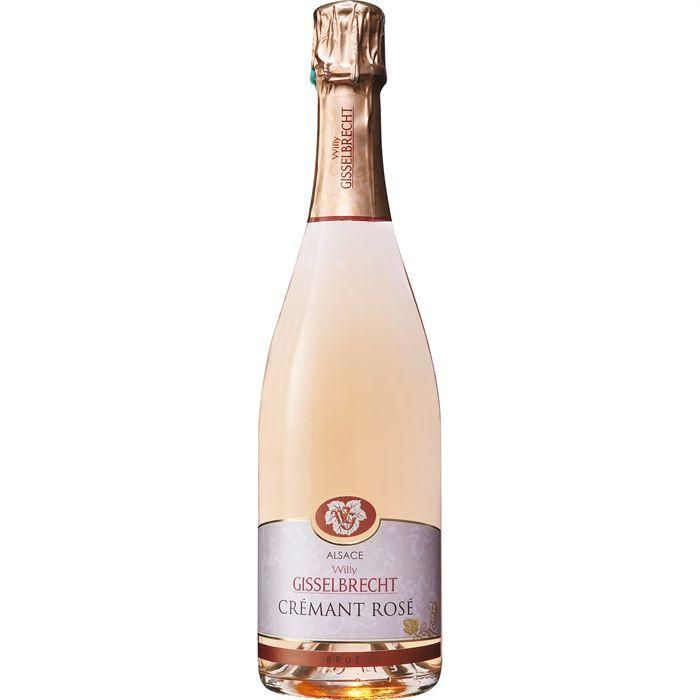 Crémant d'Alsace Rosé Gisselbrecht 1