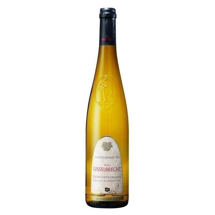 Gisselbrecht 2016 Gewürztraminer Grand Cru Frankstein - Vino blanco de Alsacia