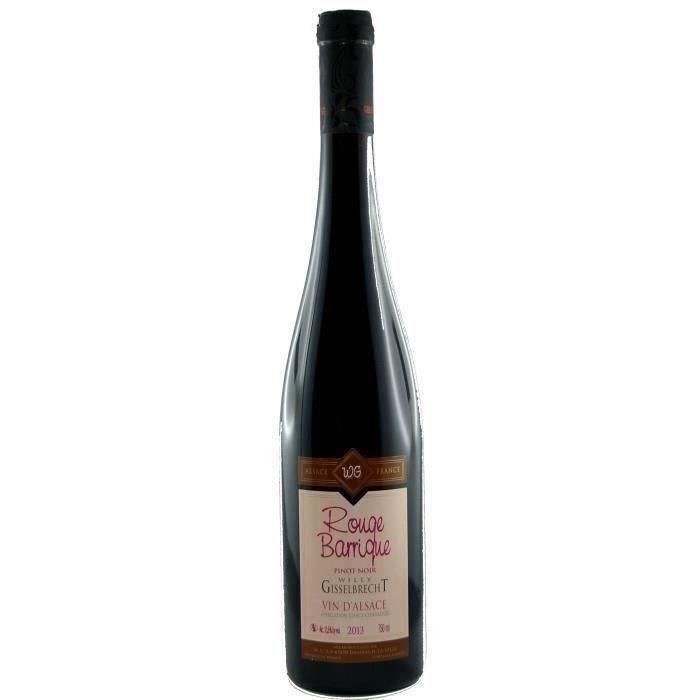 Gisselbrecht Rouge Barrique 2017 Alsacia Pinot Noir - Vino tinto de Alsacia