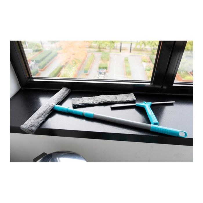 Set de limpieza para ventanas azul/negro/gris. alpine 6