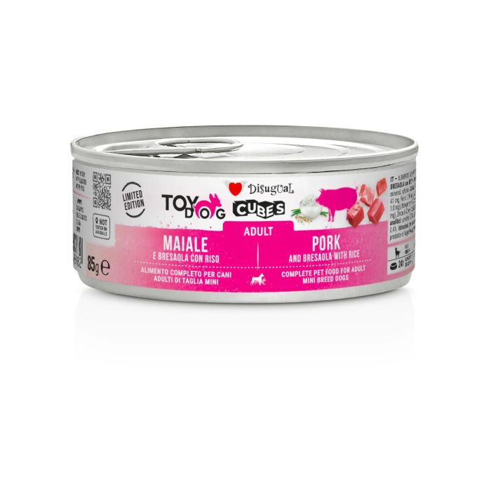 Disugual Cubes Perro Adulto Cerdo y Arroz 12x85g Disugual Cubes Perro Adulto Cerdo y Arroz 12x85g