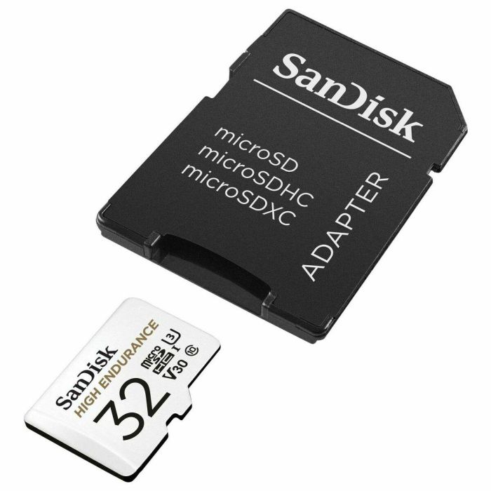 Tarjeta de Memoria Micro SD con Adaptador SanDisk SDSQQNR-032G-GN6IA
