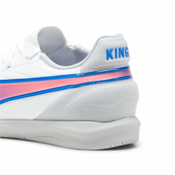 Zapatillas de Fútbol Sala para Niños Puma King Match It Blanco 2