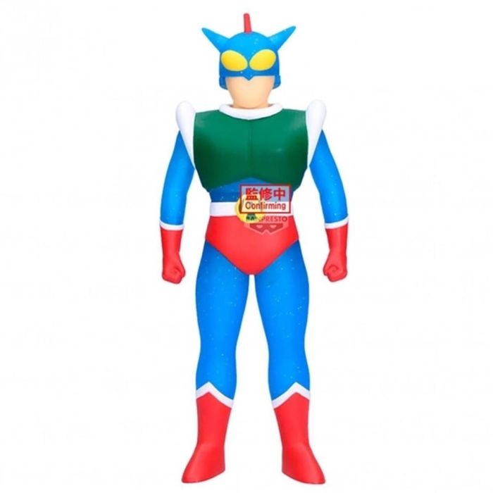 Banpresto Figura Crayon Shinchan Action Kamen Big Sofvimates PVC 22cm - Coleccionable Serie Japonesa Anime