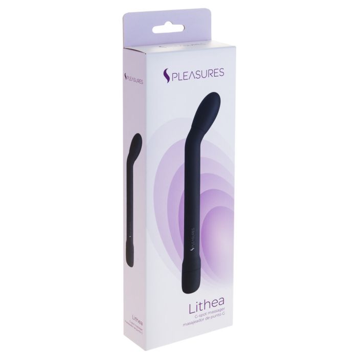 Vibrador Punto G S Pleasures Negro 3 Vibrador Punto G S Pleasures Negro 3