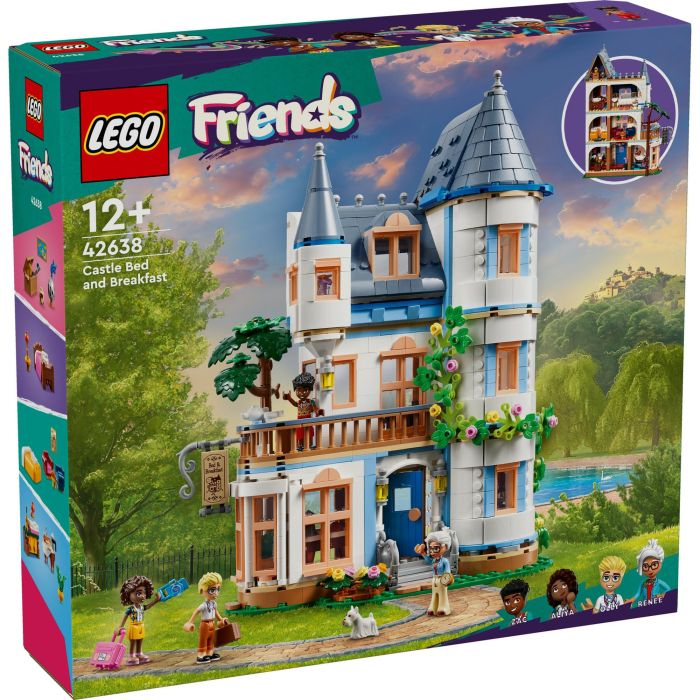 LEGO Friends 42638 Habitación de Huéspedes en el Castillo Juego Imaginativo para Niños 7 LEGO Friends 42638 Habitación de Huéspedes en el Castillo Juego Imaginativo para Niños 7