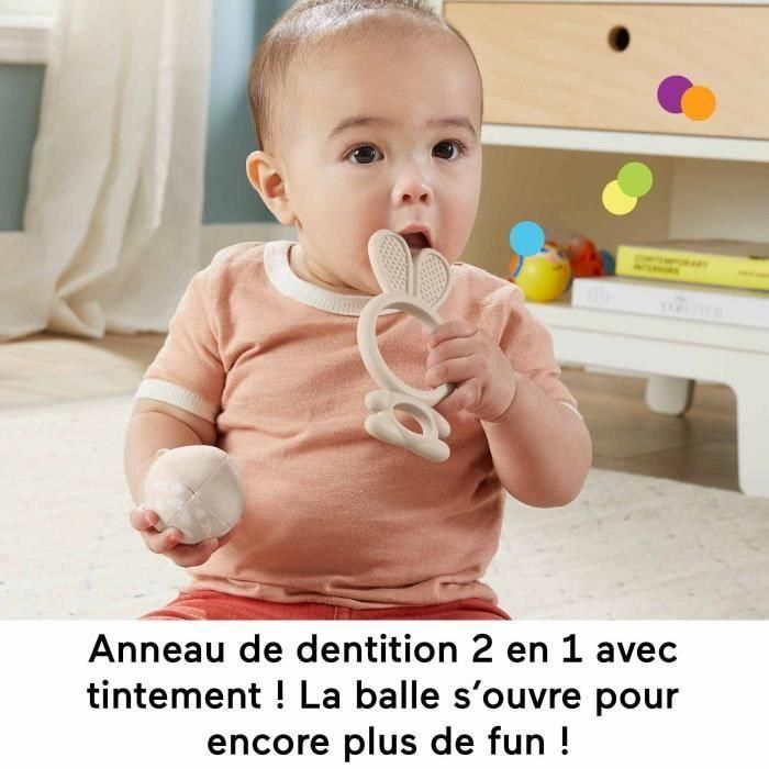 Fisher-Price-Les Sens en éveil - Caja de 4 juguetes sensoriales para bebés - Fisher-Price - HRB17 4 Fisher-Price-Les Sens en éveil - Caja de 4 juguetes sensoriales para bebés - Fisher-Price - HRB17 4