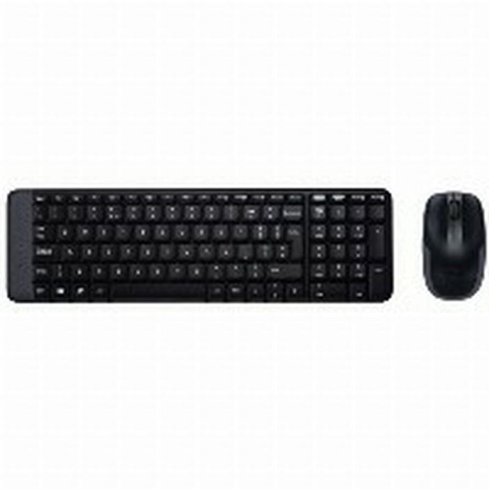 Teclado y Ratón Logitech 920-003168 Negro QWERTY 8 Teclado y Ratón Logitech 920-003168 Negro QWERTY 8