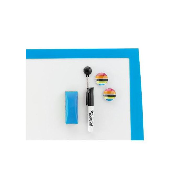 Nobo Pizarra Magnética 2104176 430x585mm Marco Azul 1