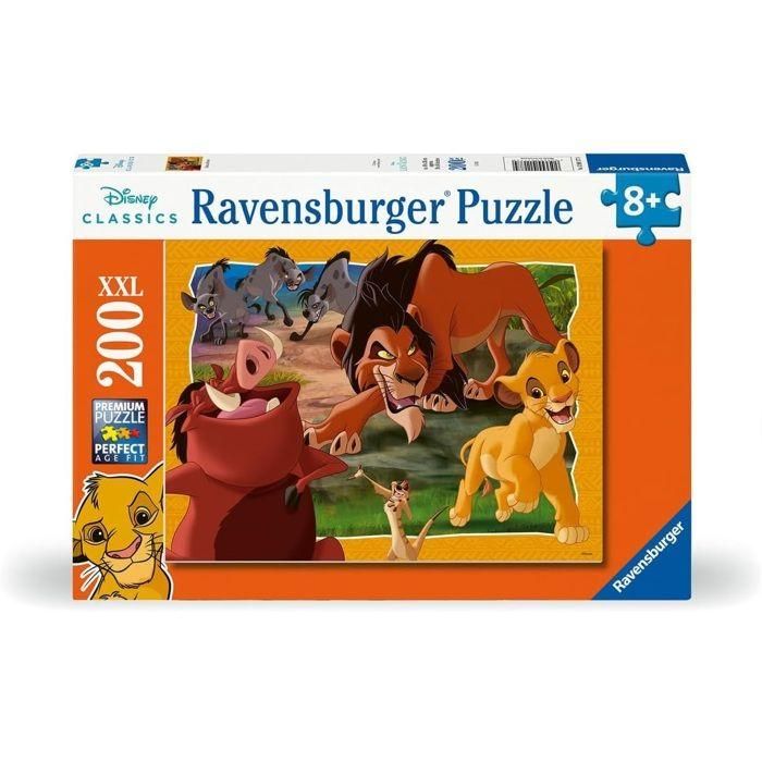 Puzzle 200p XXL Hakuna Matata - Disney El Rey León - Edad 8 Ravensburger 1 Puzzle 200p XXL Hakuna Matata - Disney El Rey León - Edad 8 Ravensburger 1