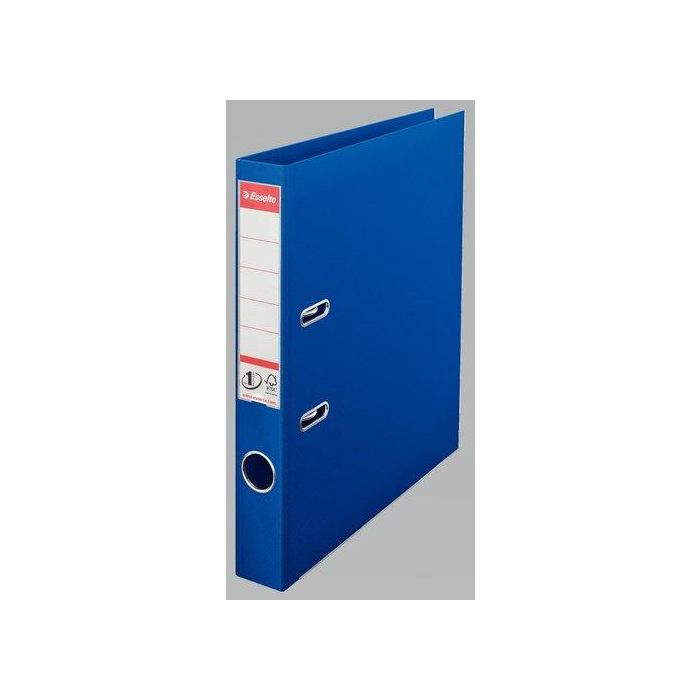 Archivador Palanca Esselte Plastico Forrado Con Rado A4 50Mm Azul 10 unidades