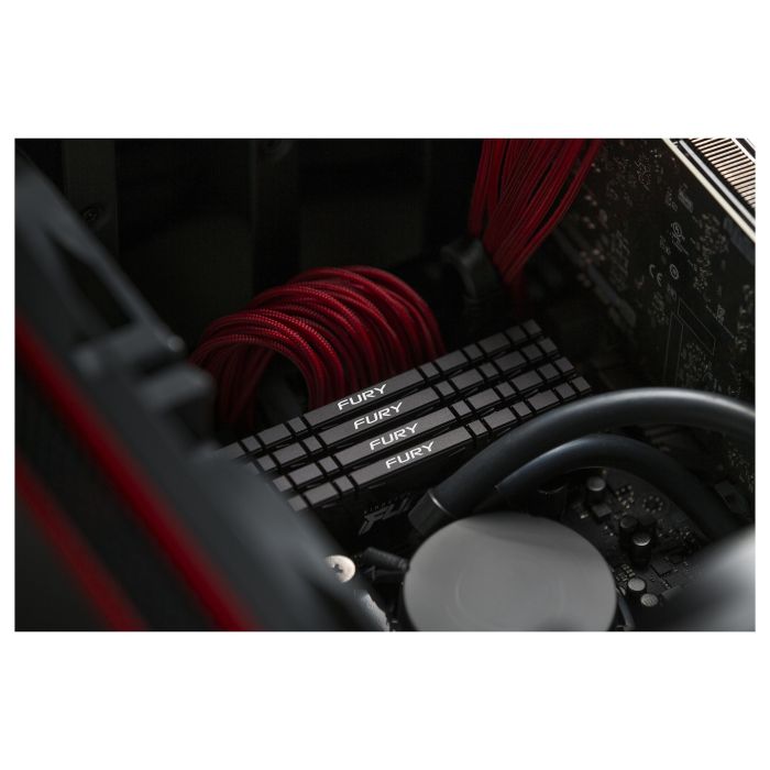 Kingston Renegade Black 64GB (4x16GB) DDR4 3600MT/s CL16 DIMM Kit Memoria RAM 8