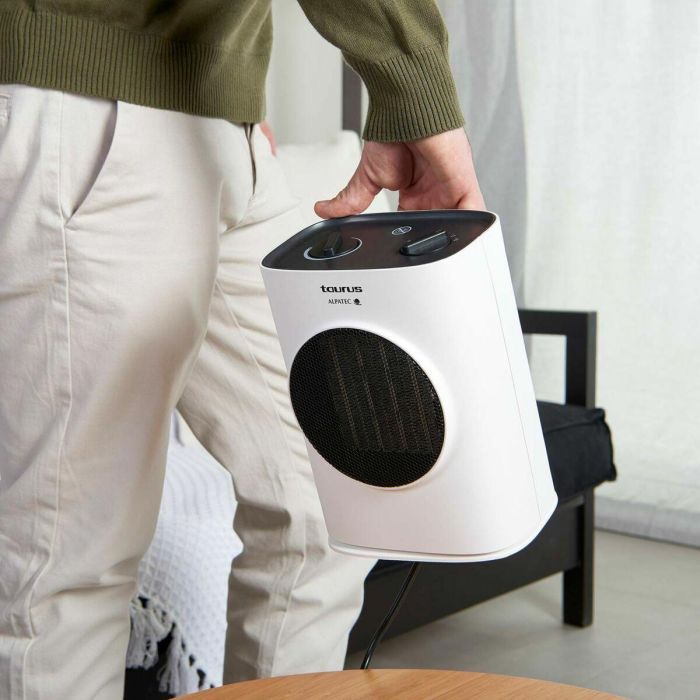 Calefactor Taurus TROPICANO 7CR Blanco 1500 W 3