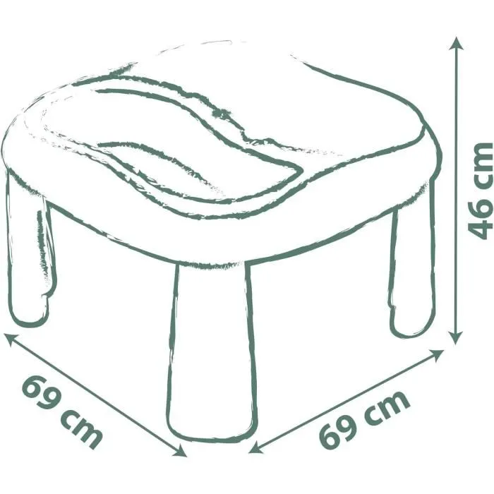 Smoby SMO840111 Mesa de arena y agua Smoby Life 5
