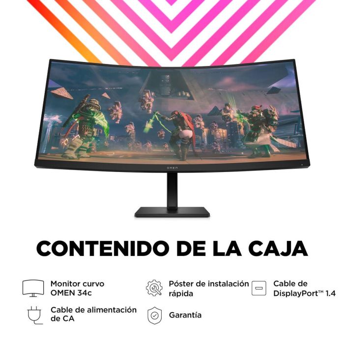 Monitor HP 780K8E9#ABB 34" Wide Quad HD 34 Monitor HP 780K8E9#ABB 34" Wide Quad HD 34